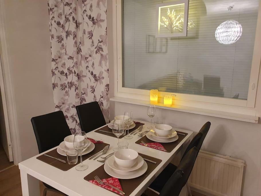 Kaksio Keskustan Vieressae Appartement Rovaniemi Buitenkant foto